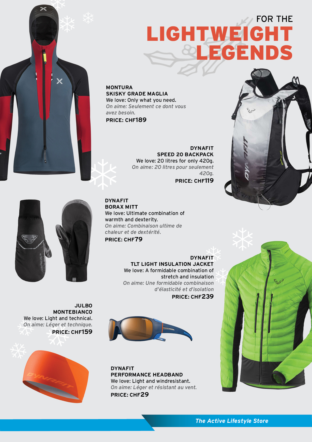 Gifts for the lightweight legends